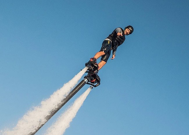 Take a Flyboarding Water Jetpack Flight. Cancun, Mexico